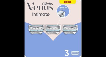 Gillette Venus Intimate voor de intieme zone - 3 Scheermesjes