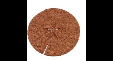 Scoby - Planten Cover Kokos - Kokosvezel Mulch Mat - Aarde Afdekking - Plantbescherming Cover - Tuin Mulch Schijf - 35 cm - Bruin