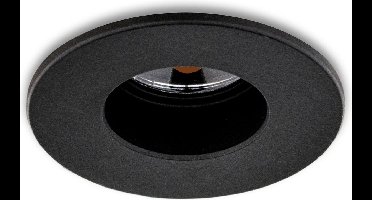 Groenovatie Inbouwspot LED - 3W - Zwart - Rond - Ø41mm - Dimbaar - Warm Wit