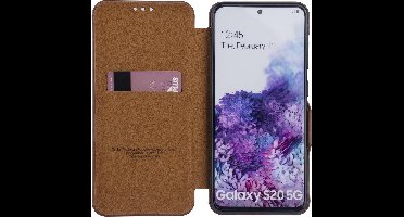 UNIQ Accessory Samsung Galaxy S20 Book Case hoesje - Bruin