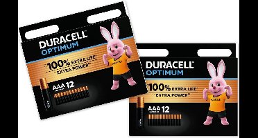 Duracell Ultra Power AAA  batterijen - 24 stuks