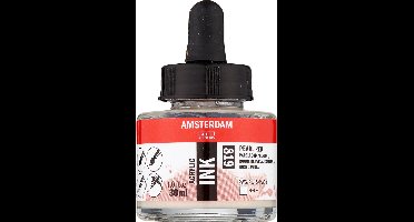 Amsterdam Acrylic Inkt Fles 30 ml Parelrood 819