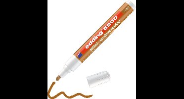 edding 8900 meubelstift voor reparatie van meubels - kleur: teak - 1,5-2mm - de meubelmarker laat krassen en kleine beschadigingen verdwijnen