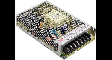 SCHAKELENDE VOEDING VOOR IT-APPARATUUR - 1 UITGANG - 150 W - 12 V - GESLOTEN CHASSIS - ENKEL VOOR PROFESSIONEEL GEBRUIK (LRS-150F-12)