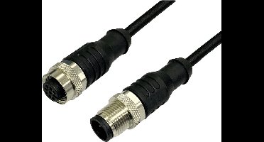 BKL Electronic 2702003 Sensor/actuator aansluitkabel M12 Aantal polen (sensoren): 4 Koppeling, recht 2 m 1 stuk(s)
