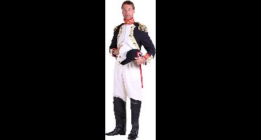 Napoleon Kostuum Heren - Carnaval - Admiraal - Jas - Vest - Broek - Maat XL