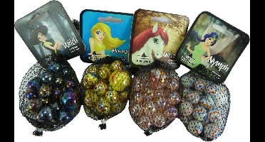 Don Juan Knikkers Mythical Serie - Glas - 20x 16mm & 1x 25mm - vanaf 3 jaar