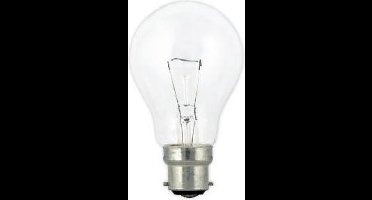 Schiefer Ba22d Gloeilamp | 40W 2700K 320lm 235V | Dimbaar