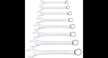Wurth - Ringsteeksleutel assortiment, inch Kort ontwerp, 8 stuks - Ringsteeksleutel assortiment, inch Kort ontwerp, 8 stuks x 1 st Sleutelwijdte 9/16 inch