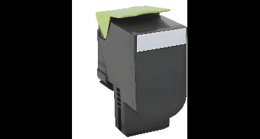 Toner geschikt voor Lexmark 702HC | 1x Zwart geschikt voor Lexmark 70C2HK0 - 702HK - 700H1 - 70C2HY - 0702HM - 70C2HM0 - 70C2HC0 - 702HC - 700H2 - 700H3 - 702HY - 700H4 - CS310dn - CS310n - CS310 Series - CS410dn - CS410dtn - CS410n - CS410 Series