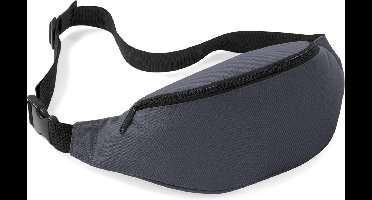 Scoby - Heuptasje - Buideltas - Fanny Pack - Verstelbaar - Telefoonhouder - Universeel - Donkergrijs