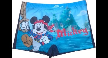 Mickey Mouse zwembroek - zwemboxer Mickey Mouse - navy - maat 110/116