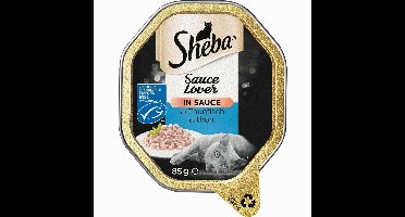 Sheba Bowl Saus Lover 22x85g - met tonijn