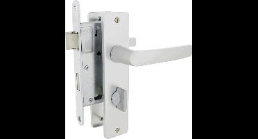 DX Badkamer/WC-Slot WC63 DM50 Inclusief Binnendeurbeslag DD35-40 Din LS/RS (1264/94) DKS WBS 63
