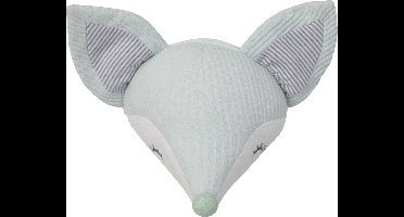 Wanddecoratie Foxy Fox 40 Cm Mintgroen-grijs