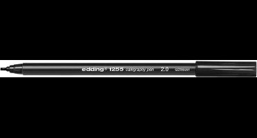 edding 1255 kalligrafiestift 2,0 zwart