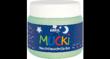 MUCKI Glow in the Dark Vingerverf – 150ml - Dermatologisch getest, parabenenvrij, glutenvrij, lactosevrij, veganistisch