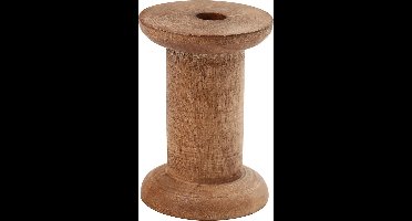 Spoel, h: 70 mm, d: 30+48 mm, 10 stuks, populier