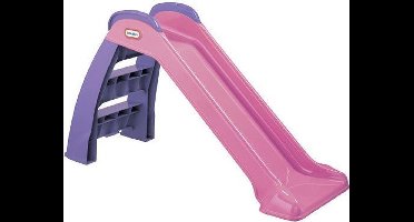 Little tikes first slide roze glijbaan + Voetbal
