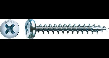 Spax spaanplaatschroef vz ck 5.0x80mm pz2