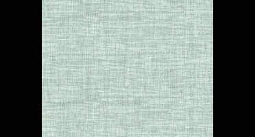 LINNENLOOK BEHANG | Landelijk - beige groen metallic - A.S. Création Absolutely Chic