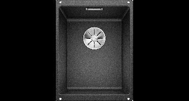 Blanco Subline 320-U Spoelbak - Onderbouw - Silgranit - 35x46 cm - Antraciet