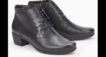 Mephisto Dames Enkellaarzen - Zwart - Maat 37