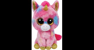 Pluche Ty Beanie eenhoorn Fantasia 42 cm
