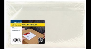 Raadhuis paklijstenvelop - 225x122mm - DL - Documents Enclosed - 100 stuks