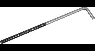 muurplaatanker verzinkt m12x400mm