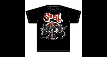 Ghost - Road To Rome Heren T-shirt - XL - Zwart