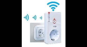 M-E REPEATER voor VERGROTEN BEREIK van DGF-300 Entreemelder Toegangsmelder Winkelbel CR R1 Wit 55220