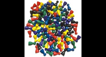 Houten Pionnen (120 stuks)
