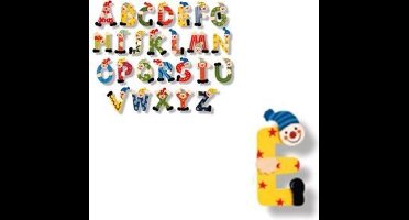 Houten naam letter E