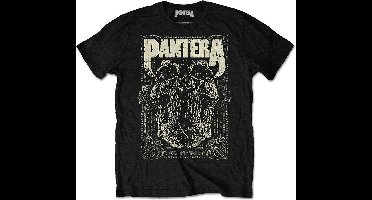 Pantera - 101 Proof Skull Heren T-shirt - XXL - Zwart