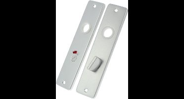 Wc-Schild 57-5 Aluminium F1