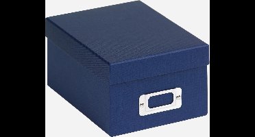 Walther FB-115-L Fun - Foto bewaardoos -Formaat 17 x 22 x 11 cm - 700 foto's 10 x 15 cm - Blauw