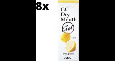GC Dry Mouth Gel Lemon - 8 x 35 ml - Voordeelverpakking