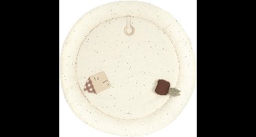 Nobodinoz Rond sensorisch activiteitennest - Ø100xH8cm - Sweet Home