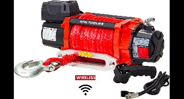 Lier 24V 8164 kg 22m synthetische kabel draadloze afstandsbediening MW Tools SEL820024SR