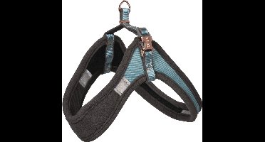 Rogz Urban Fast Fit Tuig Turquoise - Hondenharnas - S