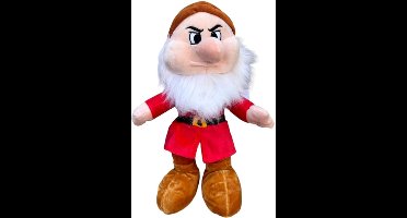Grumpy - Sneeuwwitje en de Zeven Dwergen Pluche Knuffel 36 cm - Speelgoed Knuffels voor Kinderen Jongens Meisjes - Disney Snowwhite Plush Toy