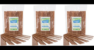 Animalking Vegan Hondensnacks – 3 x 200 gram – 100% Plantaardig – Hypoallergeen – Vegetarische Hondensnacks – Beloningssnoepjes voor Honden