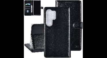 UNIQ Accessory Galaxy S24 Ultra Book Case hoesje 3 pasjeshouder - Zwart