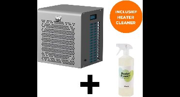 W'eau Mini Power zwembad warmtepomp - 3 kW - Warmtepomp zwembad - Plug & Play - Voor zwembaden tot 12.000L - Inclusief Heater Cleaner