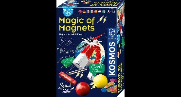 KOSMOS Magic of Magnets - Experimenteerset - Ontdek de Kracht van Magneten - Bouw Je Eigen Kompas - 9 Magnetische Experimenten en Spellen - STEM Speelgoed - Vanaf 8 Jaar