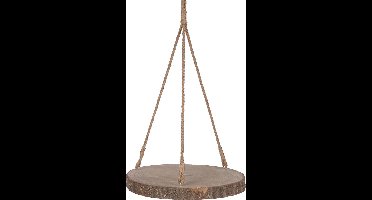 Hangplateau - boomschijf hout - 40cm