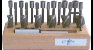 Tapverzinker-combinatie-set HSS Gr.2 MK3 in houten sokkel GFS