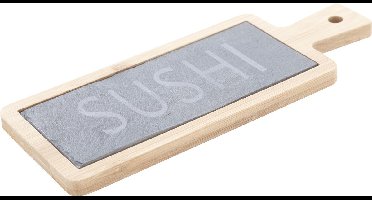 Cosy & Trendy Plank - Bamboe-Leisteen - Rechthoekig - 23 cm x 9 cm x 1 cm