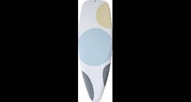 Brabantia Perfect Flow Strijkplankhoes D - 135 x 45 cm - Complete Set - Spring Bubbles